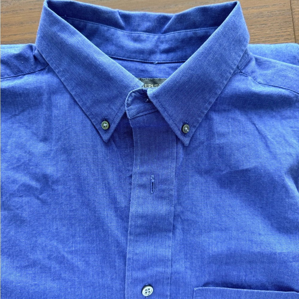 Banana Republic Men's Shirt standard blue